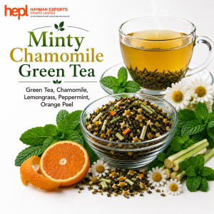 Minty Chamomile Green Tea