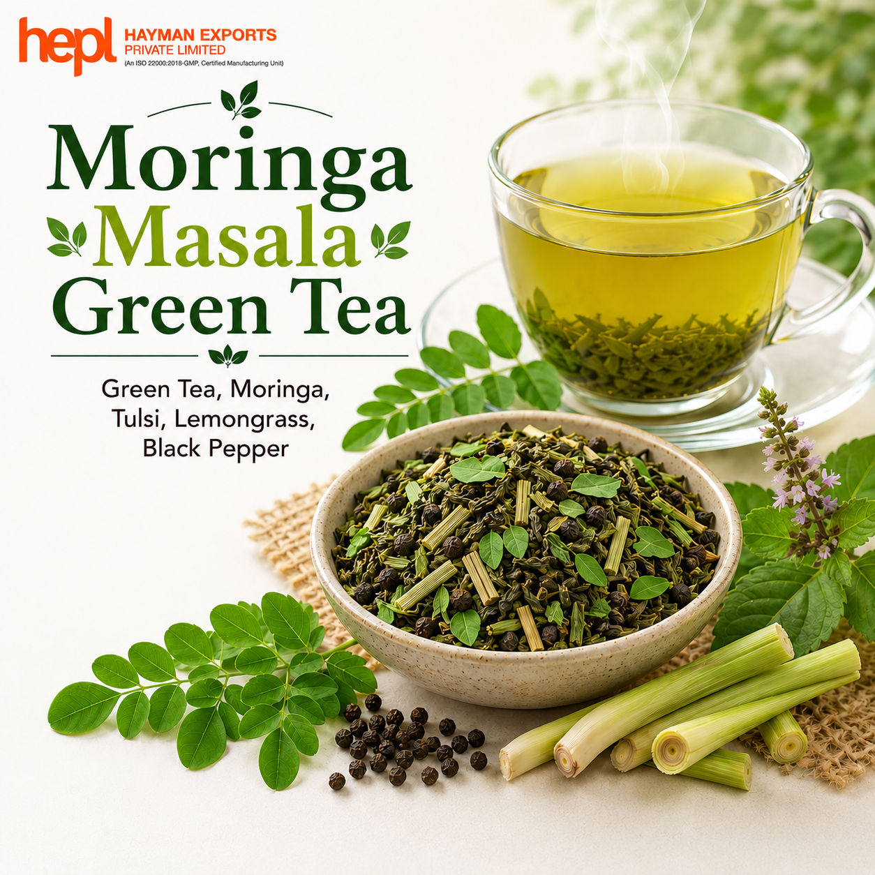 Moringa Masala Green Tea