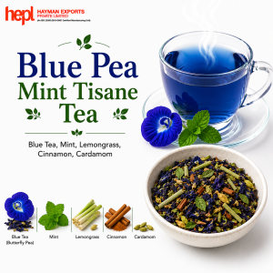 Blue Pea Mint Tisane Tea