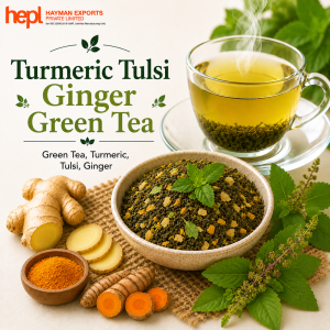 Turmeric Tulsi Ginger Green Tea