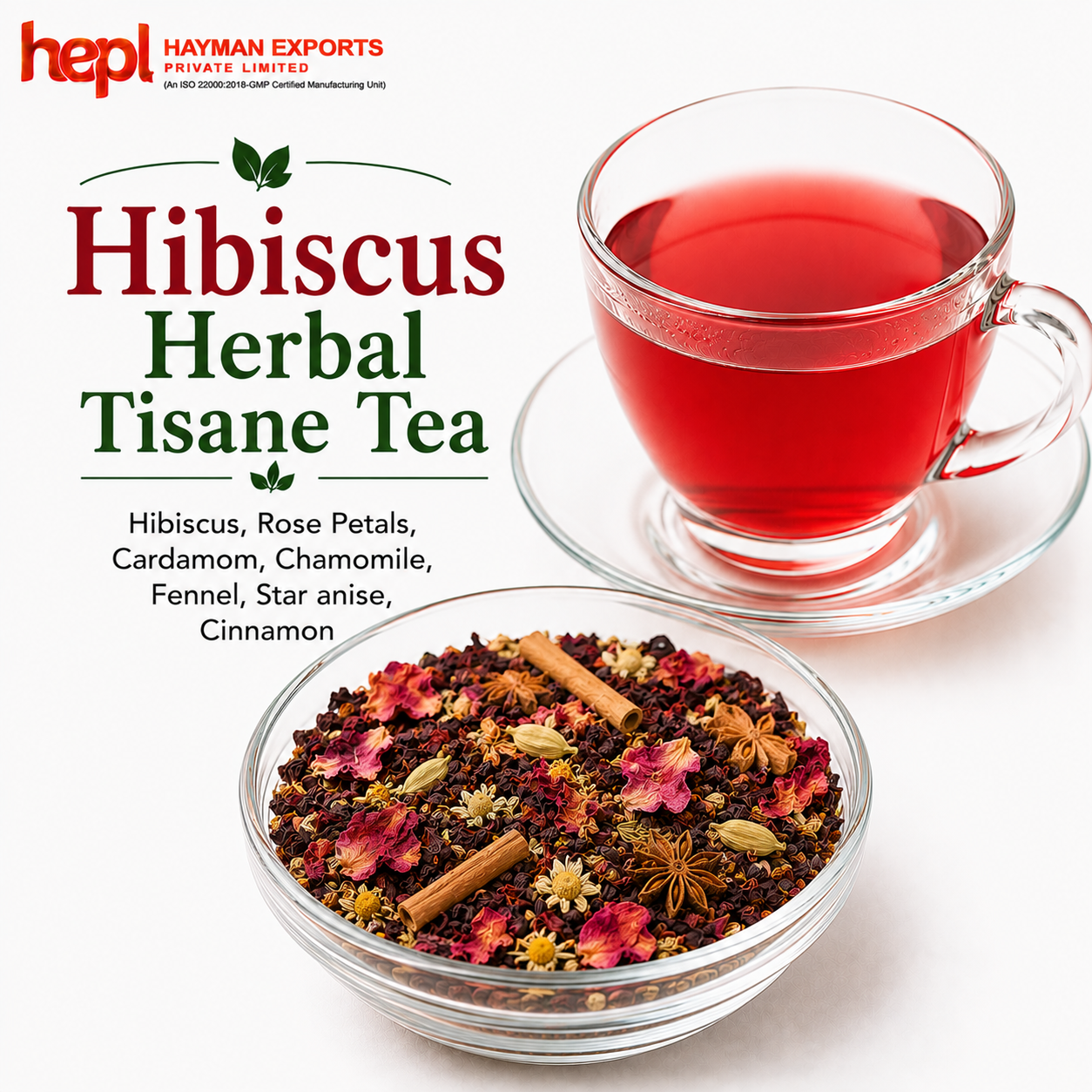 Hibiscus Herbal Tisane Tea