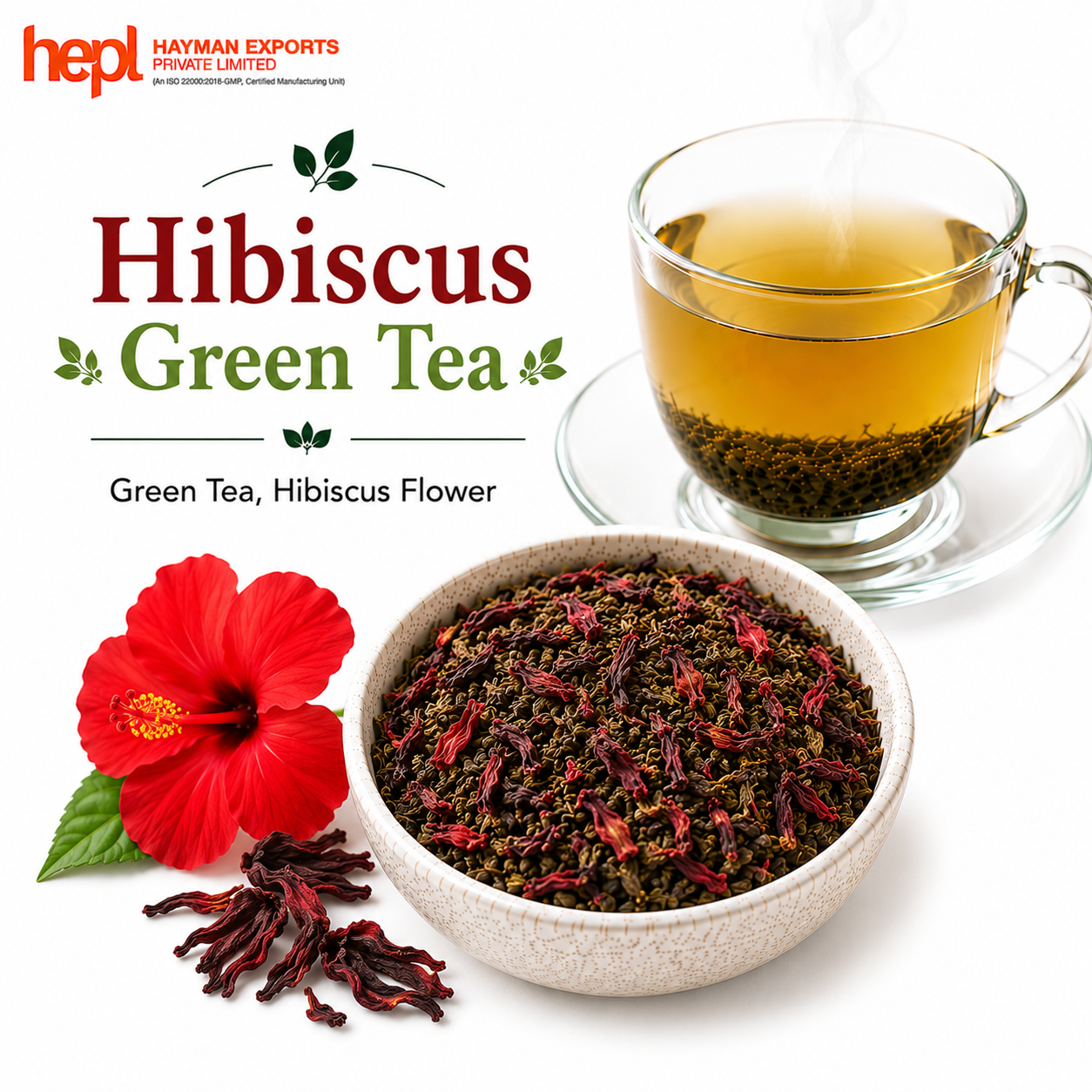 Hibiscus Green Tea