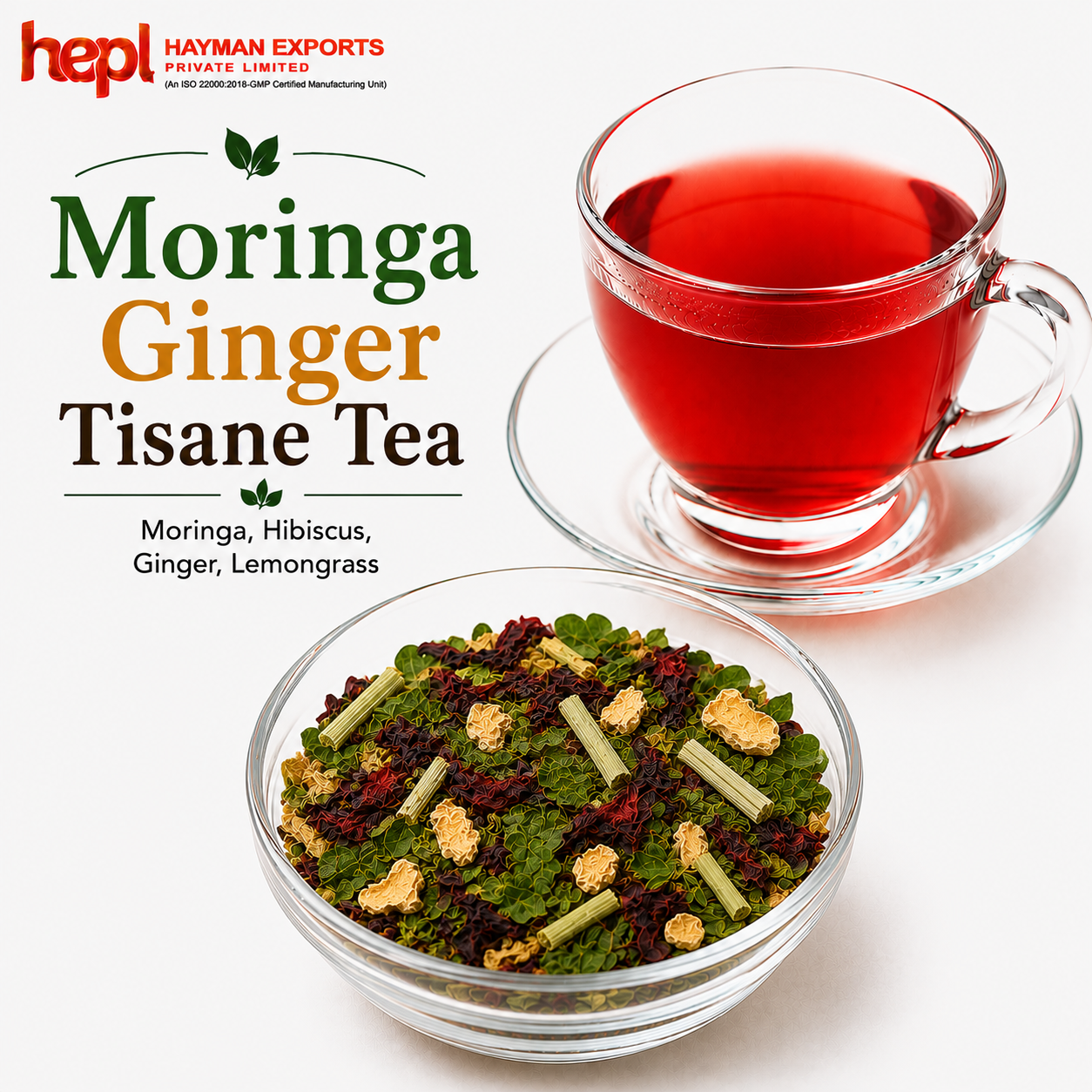 Moringa Ginger Tisane Tea